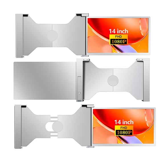 Spirastell Monitor, 14-17.3 Inch Dual-screen14-17.3 Inches Laptop Screen 1920*1080 Ips Dual-screenLaptop Fhd Inch Laptop Support Ips Dual-screen14-17.3 Inch Laptop