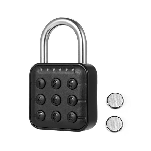 Spirastell Padlocks,Waterproof Smart Code Box Cabinet 6 Waterproof Smart Combo Padlock Lockers Padlock Lockers Box Outdoor Use Combo Code Padlock Outdoor Lock Locker 6 Code Pad Outdoor Pad ers Box