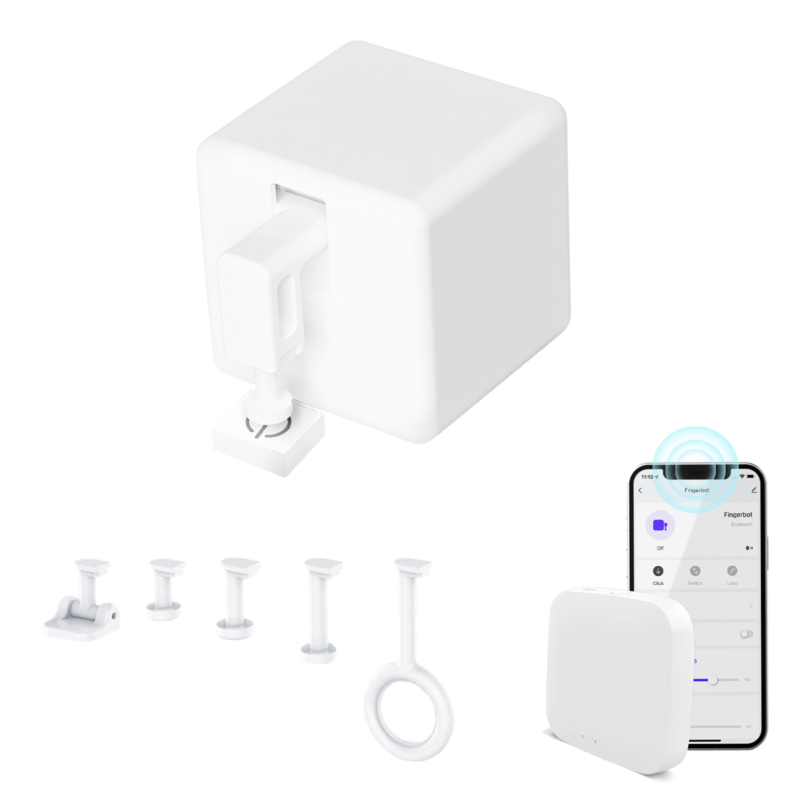 Spirastell Remote control,Button Pusher Remote Wireless Smart Pusher No