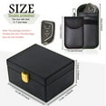 thumbnail image 1 of Spirastell Signal Blocking Box,Keyless Car Key Box With 2 Pouch Key Keyless With 2 Faraday-theft 2 Faraday Pouch Faraday Box With Faraday Pouch Key Car KeyKey, 1 of 6
