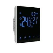 Spirastell Thermostat,Smart WiFi 16A LCD Display Screen Week App Underfloor LCD Display Smart Temperature 16A Office Week App MIZUH Ther