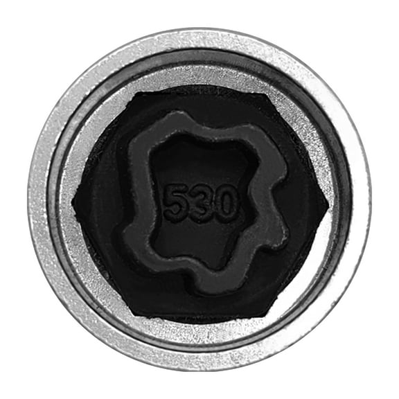 Spirastell Wrench socket,Wrench Socket HUIOP Car Screw Security Master 530 -Theft Screw Nut Key 530 Master Wheel Nut Tool Wheel Nut Key 532 530 538 523 524 525 524 525 532 Lock Nut Screw