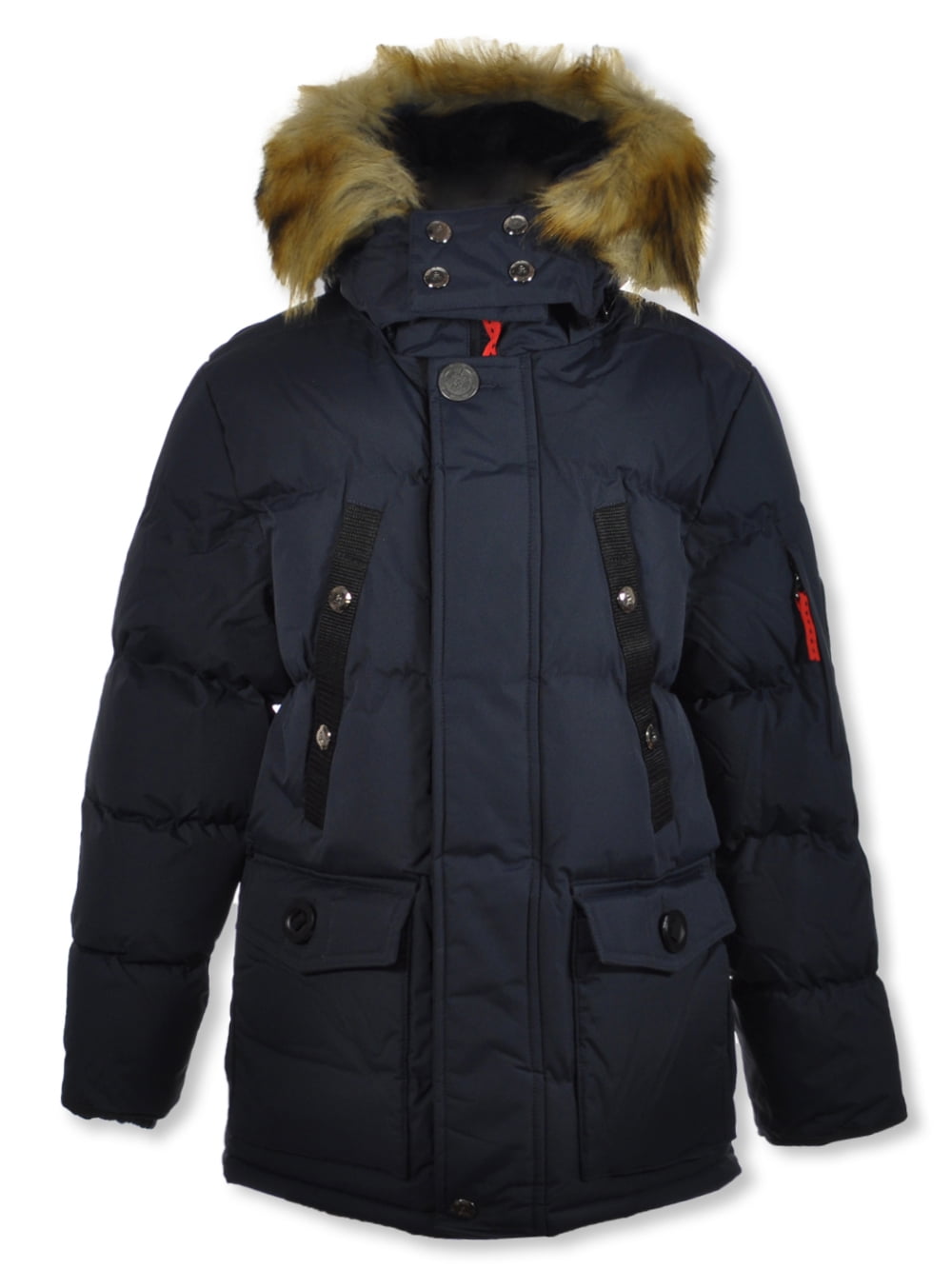 Spire Boys Heavy Faux Fur Parka Jacket Walmart