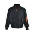 thumbnail image 1 of Spire Boys' Aviator Flight Jacket Color: black Size: 8, 1 of 5