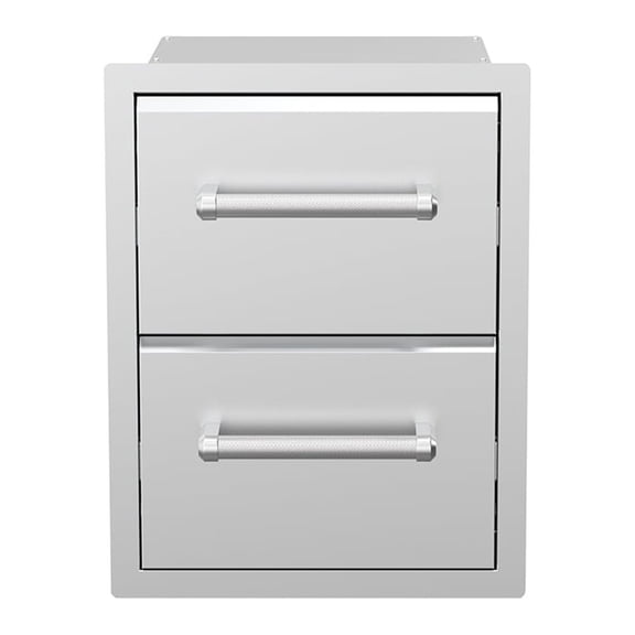 Spire Vertical Double Drawers (10"/10"), 780-0016B