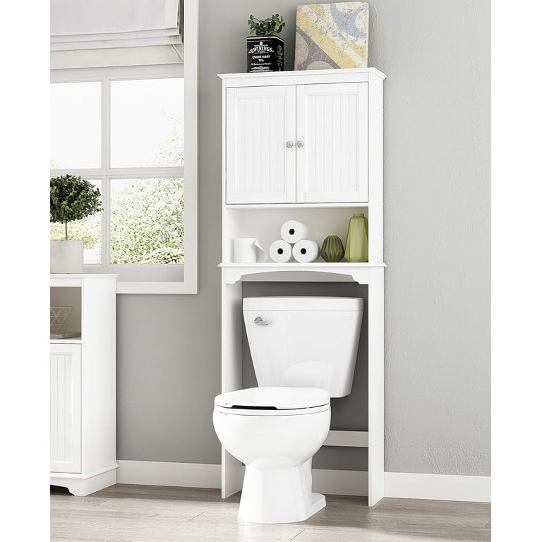 White over the toilet storage discount