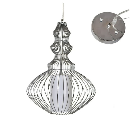 Spiridon 22-Inch Pendant, Chrome