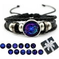 thumbnail image 1 of Spirilet Bracelet for Women, Zodiac Signs Spirit Bracelet, Serene Manifestation Bracelet, Adjustable 12 Constellation Zodiac Leather Bracelets Unsex, 1 of 8