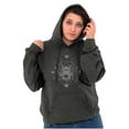 thumbnail image 1 of Spirit Animal Honeybee Symbolic Hoodie Sweatshirt Women Brisco Brands 5X, 1 of 6