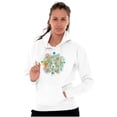 thumbnail image 1 of Spirit Animal Lion Pretty Symbolic Women Plus Size Graphic Pullover Hoodie Brisco Brands 4X, 1 of 4