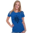 thumbnail image 1 of Spirit Animal Lion Pretty Symbolic Womens Slim Fit Graphic Tee Brisco Brands M, 1 of 5