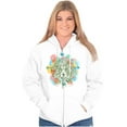 thumbnail image 1 of Spirit Animal Lion Pretty Symbolic Zip Hoodie Sweatshirt Women Brisco Brands X, 1 of 6