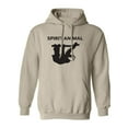 thumbnail image 1 of Spirit Animal Sloth Adult Hooded Sweatshirt, 1 of 3