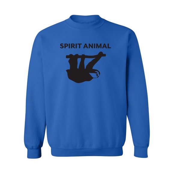 Spirit Animal Sloth Crewneck Sweatshirt