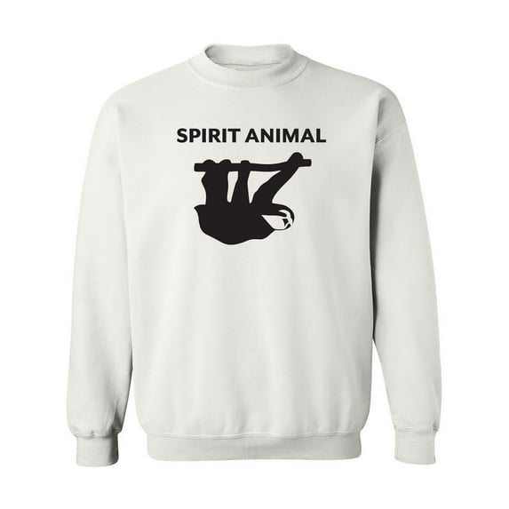 Spirit Animal Sloth Crewneck Sweatshirt