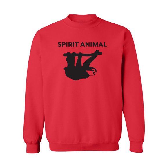 Spirit Animal Sloth Crewneck Sweatshirt