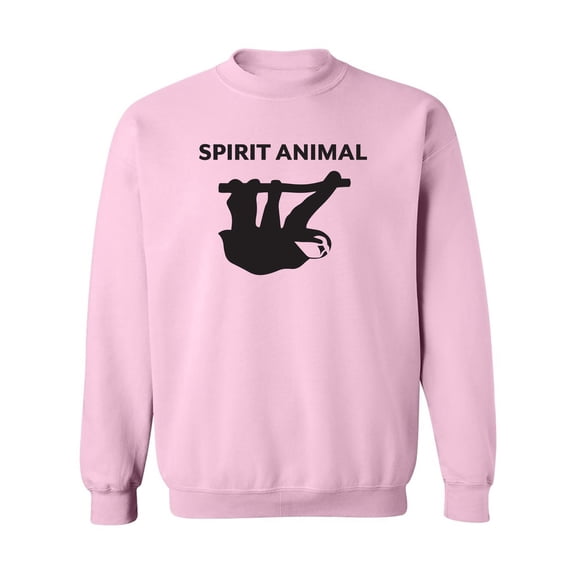 Spirit Animal Sloth Crewneck Sweatshirt