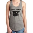 thumbnail image 1 of Spirit Animal Sloth Racerback Tank, 1 of 2
