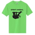 thumbnail image 1 of Spirit Animal Sloth Short Sleeve Neon Tee, 1 of 1