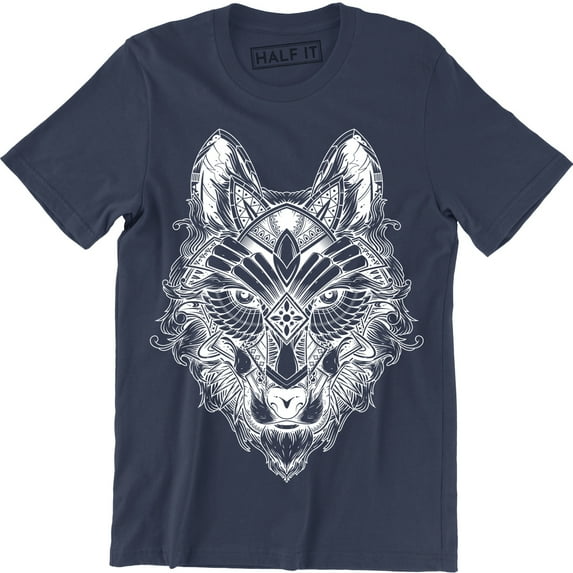 Spirit Animal Wolf - King Of The Forest Men's T-Shirt