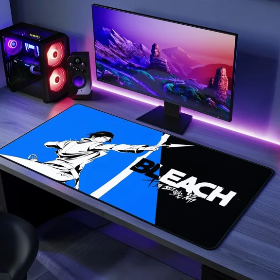 Spirit Arrow Desk Mat, Anime Gaming Desk Pad, Supernatural Warrior Artwork, Large Computer Desk Mat