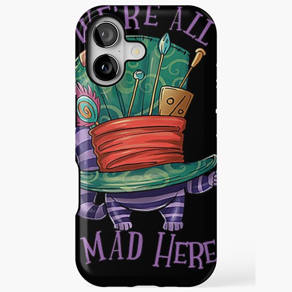 Spirit Cat with Bright Dream Glow Expression Case for iPhone 17 16 15 14 13 12 11 Pro Max