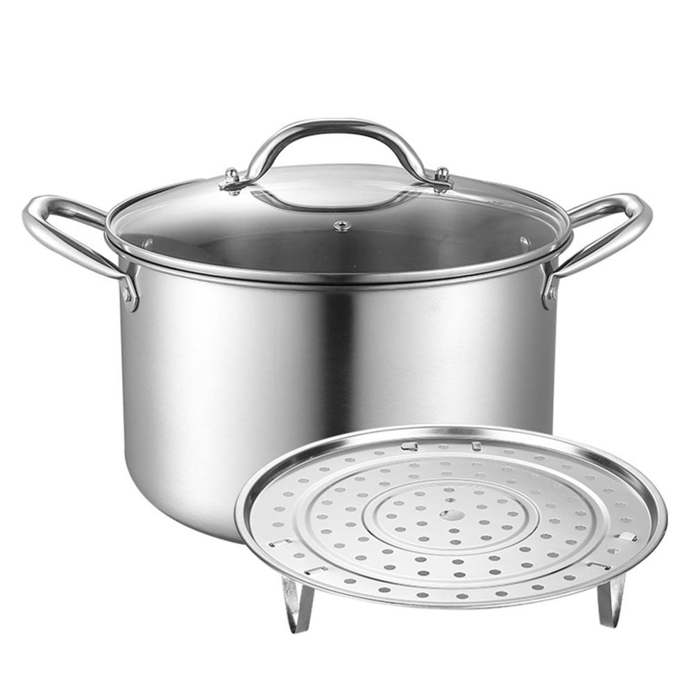 Spirit Cooker with Pot Camping Stove Stainless Steel Spirit Burner