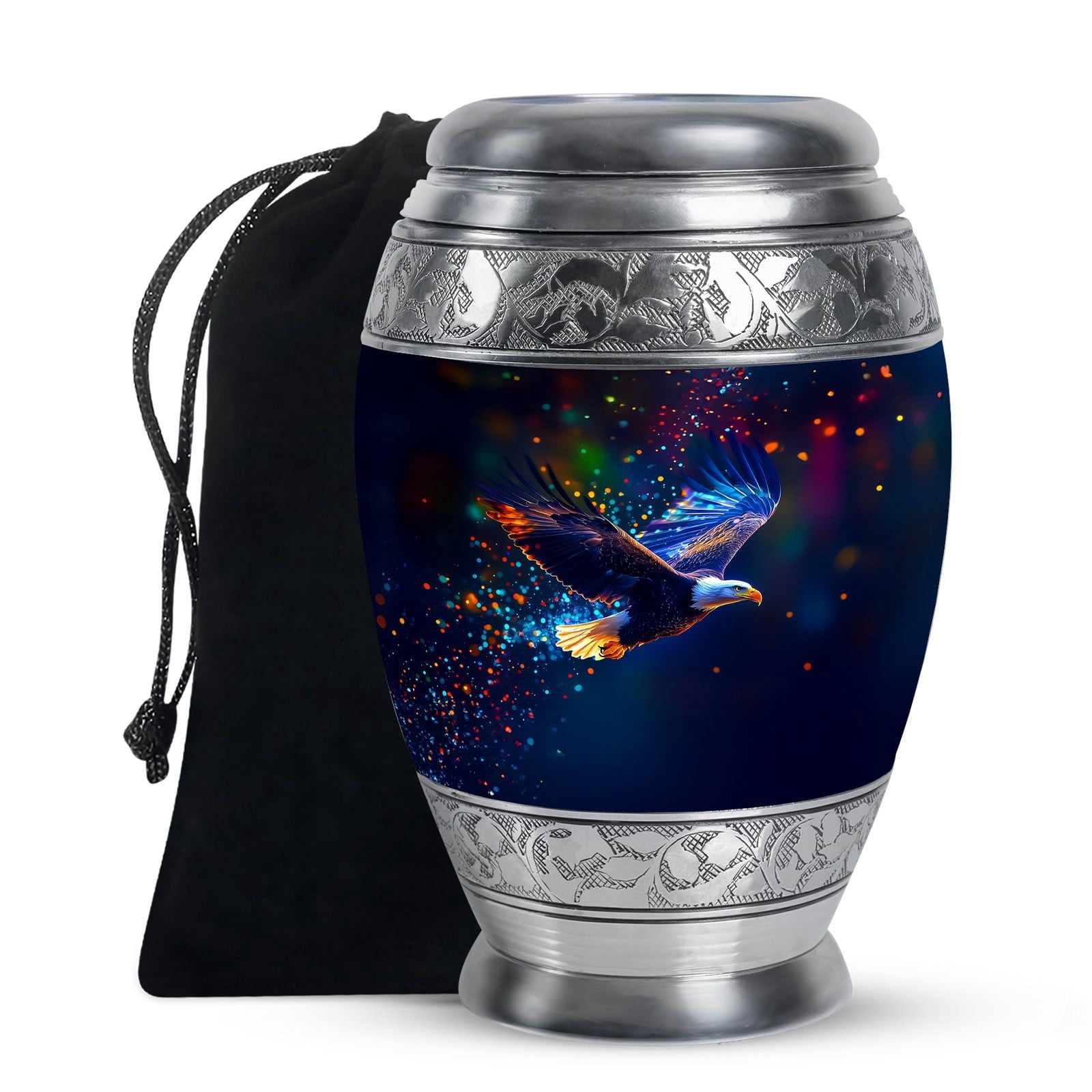 Spirit Eagle Large Urns for Human Ashes Adult Male, Cremation Urn (10 Inch)