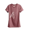 thumbnail image 1 of Spirit Feathers Women's Fashion Relaxed T-Shirt Tee Heather Rouge 2X-Large, 1 of 3