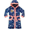 thumbnail image 1 of Spirit Girls Bathrobe Navy Sizes 2T-6, 1 of 3