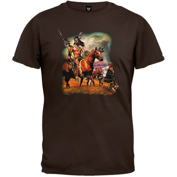 Spirit Hunters Brown T-Shirt - Medium