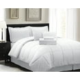 thumbnail image 1 of Spirit Linen Home - King Bed in a Bag White Comforter Set, 1 of 1