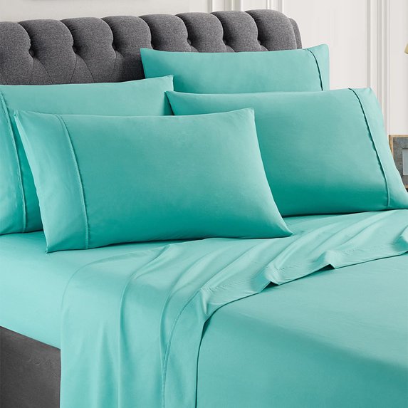 Spirit Linen Microfiber Bed Sheet Set, Super Soft & Breathable Bedding Set