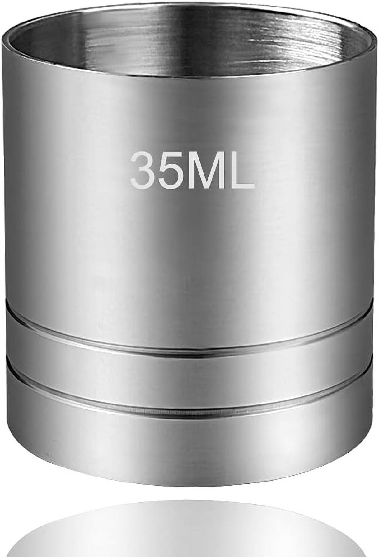 Spirit Measures Stainless Steel Shot Bar Alcohol Measures