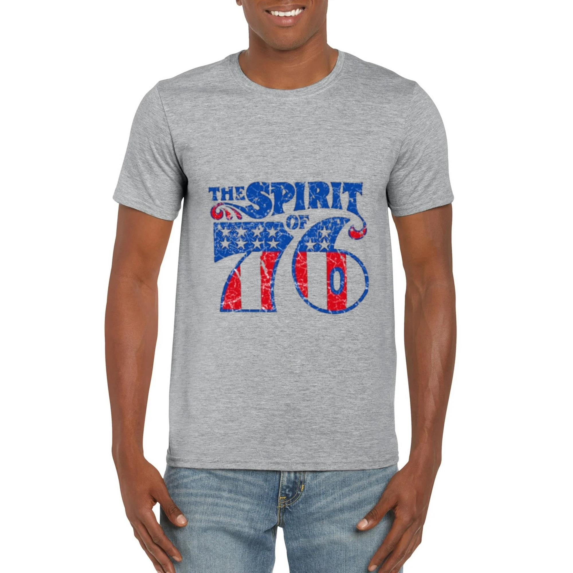 Spirit Of 76 USA Bicentennial Retro Vintage American T-Shirt, for men ...