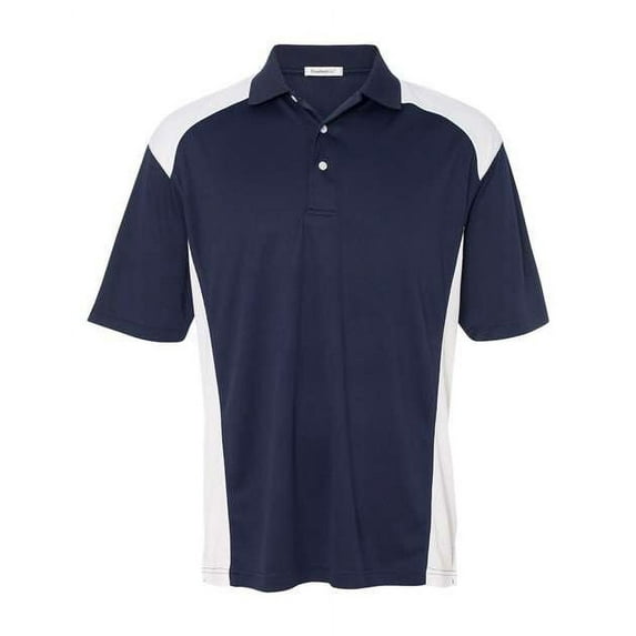 Spirit Racing Colorblocked Moisture-Free Mesh Polo