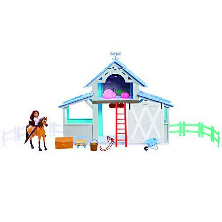 Spirit riding free barn playset sale walmart