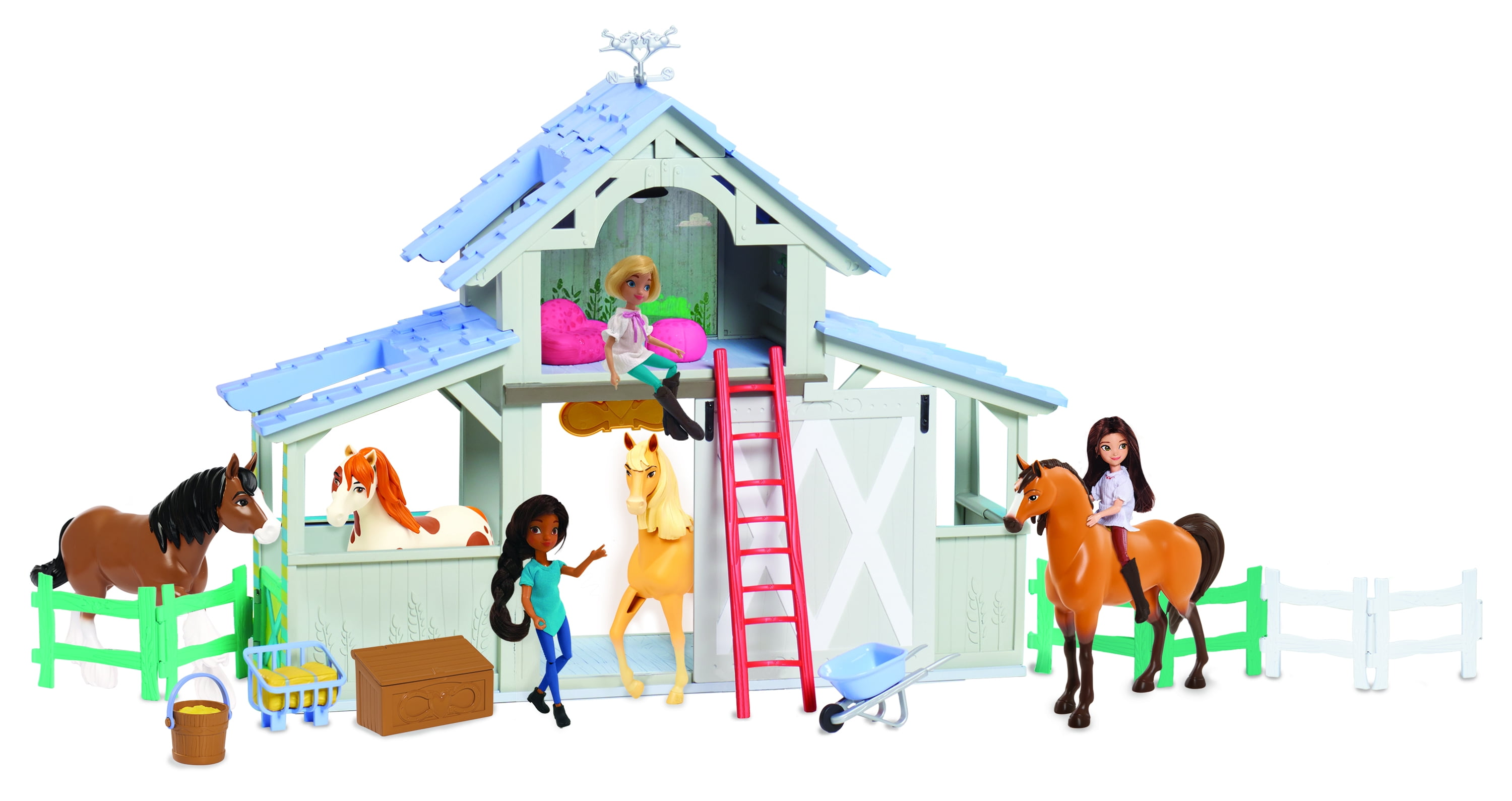 Spirit riding free store barn playset walmart