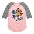 thumbnail image 1 of Spirit Riding Free - Be True To You - Toddler And Youth Girls Raglan Graphic T-Shirt, 1 of 5