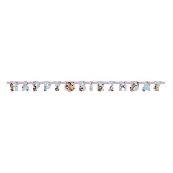 Spirit Riding Free Birthday Banner, 6ft