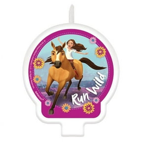 Spirit Riding Free Birthday Candle