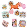 thumbnail image 1 of Spirit Riding Free Birthday Party Supplies 8 Guest Decoration Kit and 43" Tan Horse Balloon Bouquet, 1 of 4