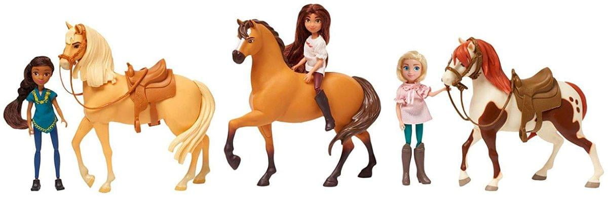 Just Play Spirit Riding Free Competition Arena Playset - Over 50 Pieces