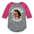 thumbnail image 1 of Spirit Riding Free - Forever Lucky - Toddler And Youth Girls Raglan Graphic T-Shirt, 1 of 4