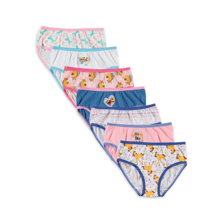 Raya Little Girls Underwear, 7 Pack, Sizes 4-8