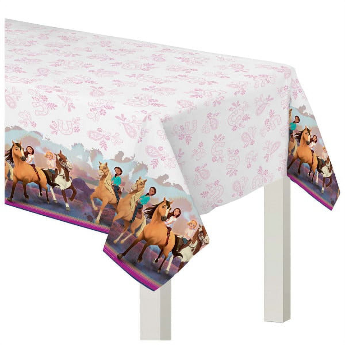 AMSCAN Spirit Riding Free Paper Table Cover