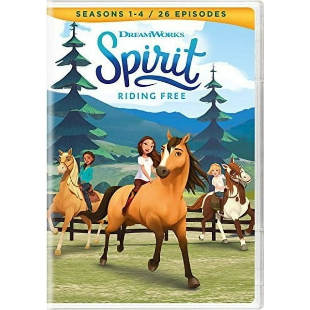 Spirit Riding Free: Seasons 1-4 (DVD) 26 Episodes