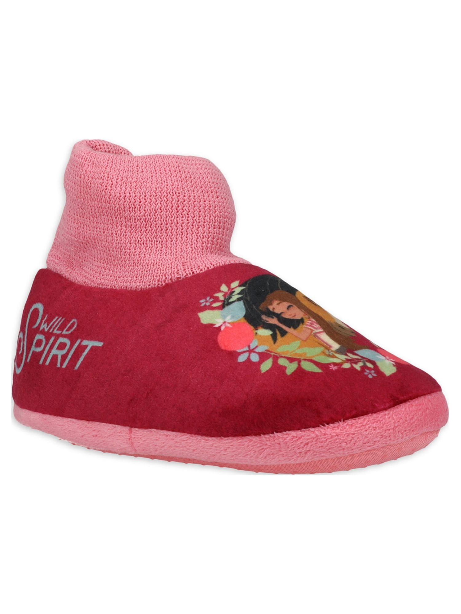 Spirit Riding Free Slip On Cozy Sock Top Slipper (Toddler Girls)