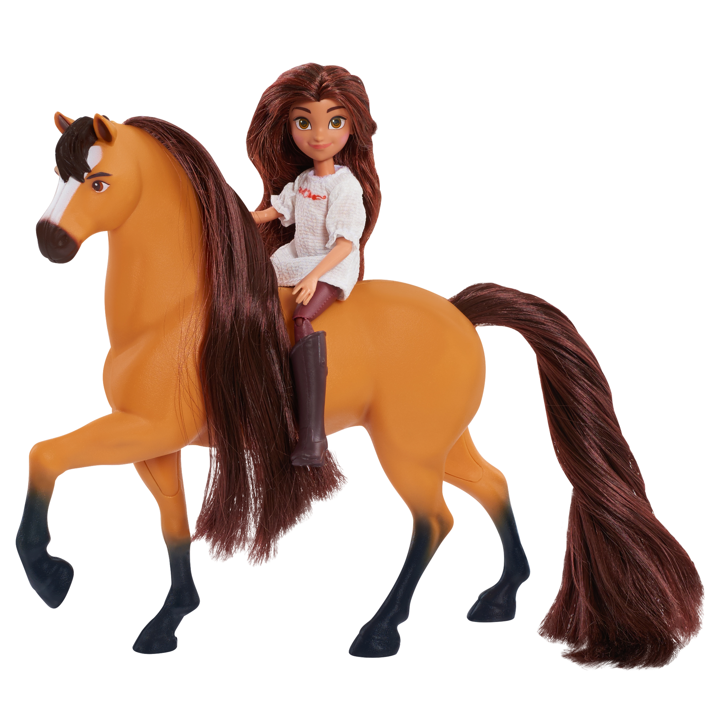 Spirit Riding Free Small Doll and Horse Set - Lucky & Spirit - image 1 of 5