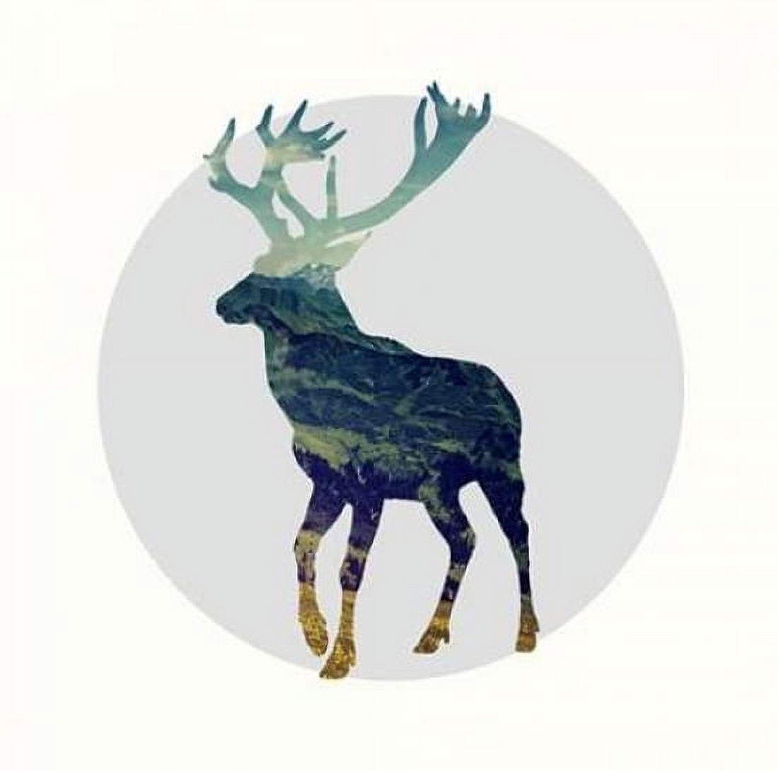 Spirit Stag Canvas Art - Evangeline Taylor (24 x 24)